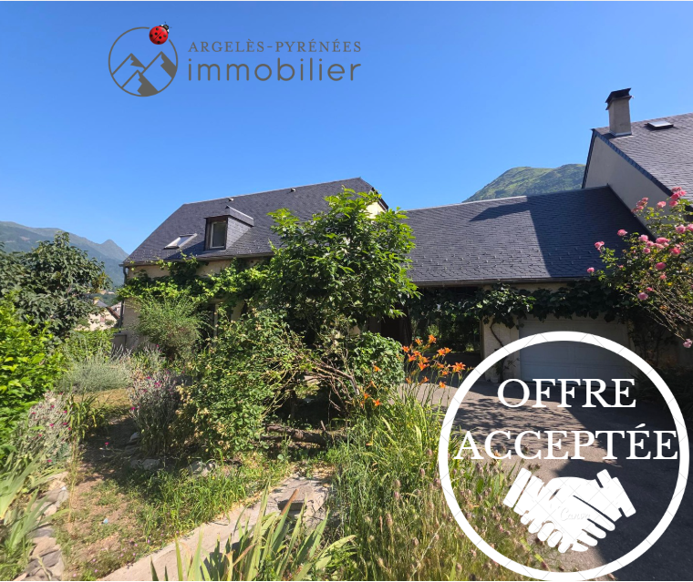 LUZ ST SAUVEUR - Maison récente 100 m2 avec garage, carport