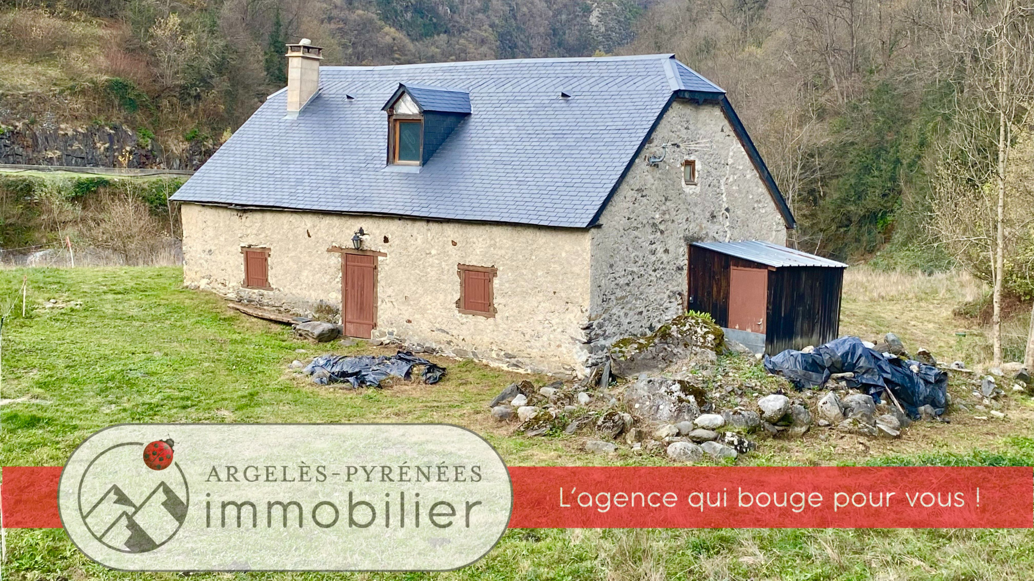 Proche Luz St Sauveur : Belle grange foraine entièrement rén