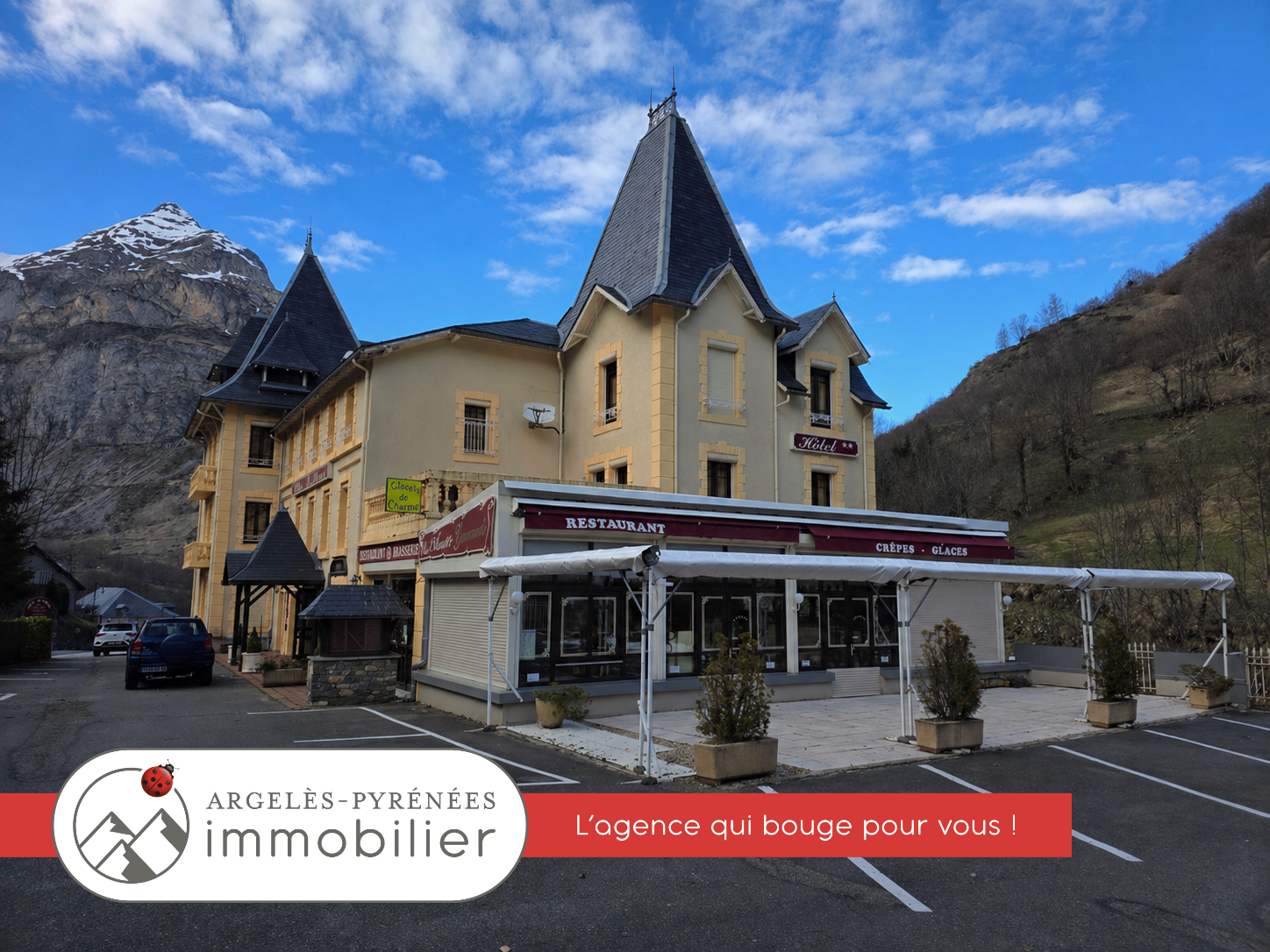 À vendre Murs d'hôtel-restaurant au coeur de Gavarnie Hau